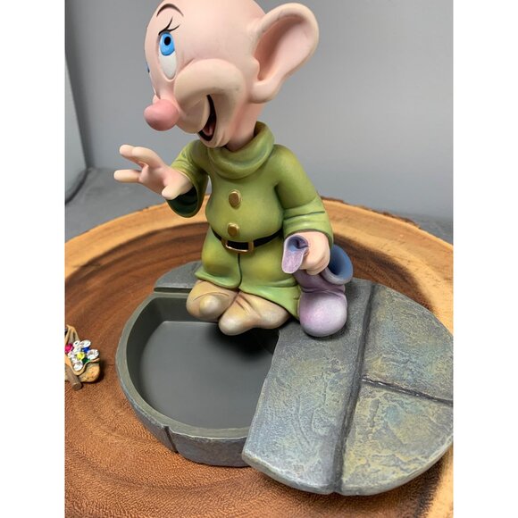 Markrita Disney Dopey Hidden Compartment Figurine Pin & CoA Snow White Collectib - Picture 5 of 12